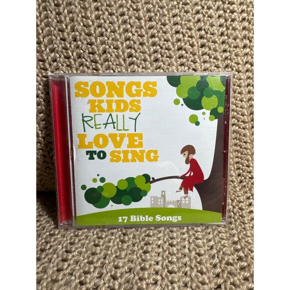 Songs Kids Really Love To Sing CD 17 Bible Tunes with Lyrics Sunday School - Picture 1 of 3